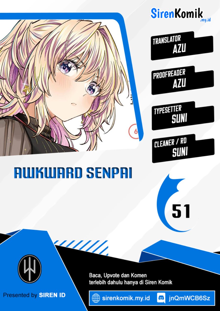 Awkward Senpai Serialization Chapter 51 Gambar 1